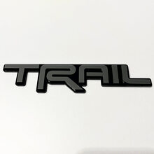Insignia TRAIL 3D: emblema personalizado de las insignias de la parrilla delantera del portón trasero del guardabarros para Toyota TRD
 4