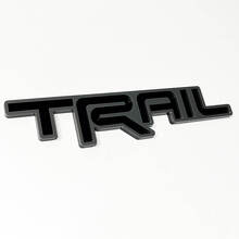 Emblema TRAIL 3D para guardabarros y portón 2 para Toyota TRD 2