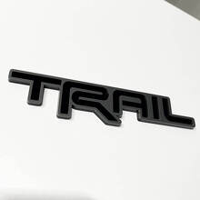 Emblema TRAIL 3D para guardabarros y portón 2 para Toyota TRD 3