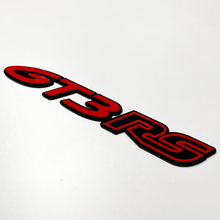 Insignia GT3 RS 3D: emblema personalizado de las insignias de la parrilla delantera del portón trasero del guardabarros para Porsche GT3
 6