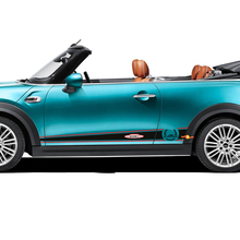 Calcomanía de rayas a cuadros Mini Cooper S y pegatina gráfica
 2
