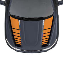 Calcomanías de Vinilo con Rayas para Capó Gráficos para Dodge Ram 1500 REV 2