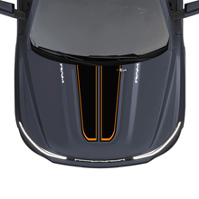 Hood Dual Stripes para Dodge RAM 1500 REV Vinilo Calcomanías Pegatinas Gráficos
 2