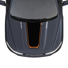 Hood RAM Stripes para Dodge RAM 1500 REV Vinilo Calcomanías Pegatinas Gráficos
 2