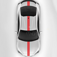 Toyota GR86 Hood Techo Tronco Racing Stripes Gráficos Calcomanías Pegatinas 3
 3
