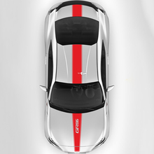 Toyota GR86 Hood Techo Tronco Racing Stripes Gráficos Calcomanías Pegatinas 4
 3