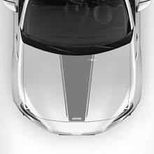 Gráficos de Franjas de Carreras y Pegatinas con Logo GR86 para Capó 3 Piezas para Toyota GR86 2