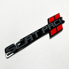 Scat Pack Scatpack Hash Fender Tailgate Browd Relle 3d Insignia Emblema
 4