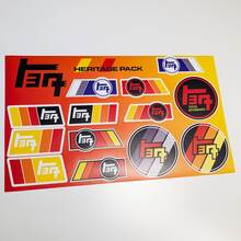 TEQ Heritage Retro Vintage estilo antiguo paquete de pegatinas gráficos de calcomanías para Toyota
 2