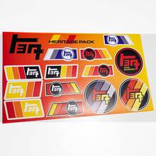 TEQ Heritage Retro Vintage estilo antiguo paquete de pegatinas gráficos de calcomanías para Toyota
 3