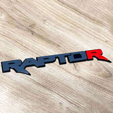 Emblema de Guardabarros y Portón Trasero 3D Rojo Power Truck R_3