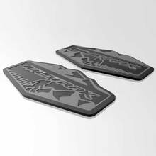 Insignias de guardabarros Bronco Wildtrak Bigfoot Yeti Sasquatch, emblema para portón trasero, insignia 3D
 2