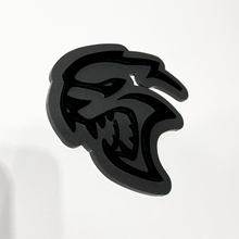 Insignia 3D personalizada, insignias de guardabarros Hellcat Dodge, emblema de puerta trasera, insignia de parrilla delantera
 3