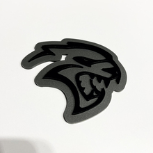 Insignia 3D personalizada, insignias de guardabarros Hellcat Dodge, emblema de puerta trasera, insignia de parrilla delantera
 4