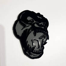 Emblema 3D de Coche Gorilla Enfadado para Guardabarros, Portón Trasero o Parrilla_2