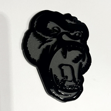 Insignia 3D personalizada, emblema de insignias de parrilla delantera para puerta trasera de guardabarros de gorila enojado
 6