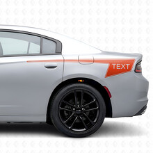 Vinilo adhesivo lateral con franjas de hockey personalizadas para Dodge Charger 2015-2026_4