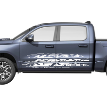 Kit de Vinilos Laterales Estilo Desgastado para Dodge Ram 1500 REV_2
