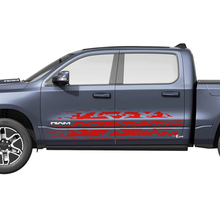 Splash desgastado puertas laterales camión vinilo calcomanías pegatinas gráficos para Dodge RAM 1500 REV
 3