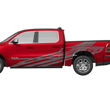 Splash puertas laterales cabecera camión vinilo calcomanías pegatinas gráficos para Dodge RAM 1500 TUNGSTENO
 2