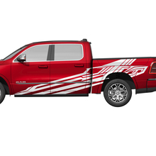 Splash puertas laterales cabecera camión vinilo calcomanías pegatinas gráficos para Dodge RAM 1500 TUNGSTENO
 3