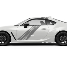 Calcomanías gráficas de rayas laterales para puertas, pegatinas para Toyota JR86 Supra
 2