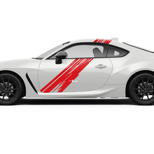 Calcomanías gráficas de rayas laterales para puertas, pegatinas para Toyota JR86 Supra
 3