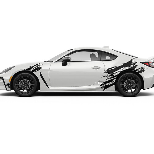Calcomanías gráficas para salpicaduras laterales de puertas, pegatinas para Toyota JR86 Supra
