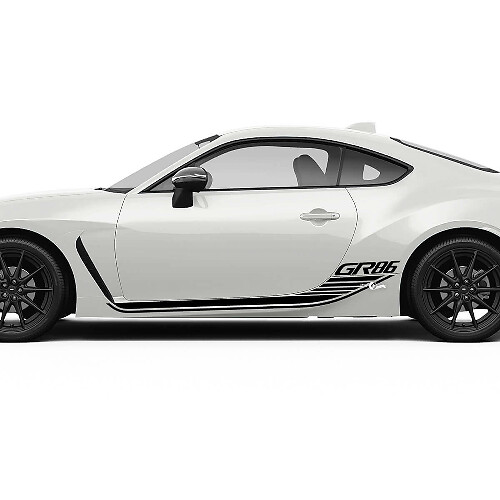 Puertas Carreras de carreras de puertas calcomanías gráficas para Toyota GR86
