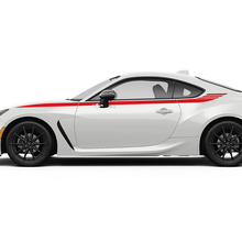 Calcomanías gráficas de rayas de carreras con acento lateral para Toyota JR86
 4