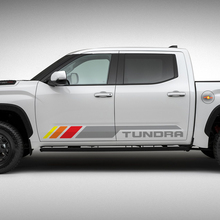Toyota Tundra Rocker Panel Heritage Vintage estilo antiguo vista clásica rayas pegatinas de vinilo calcomanía
 2