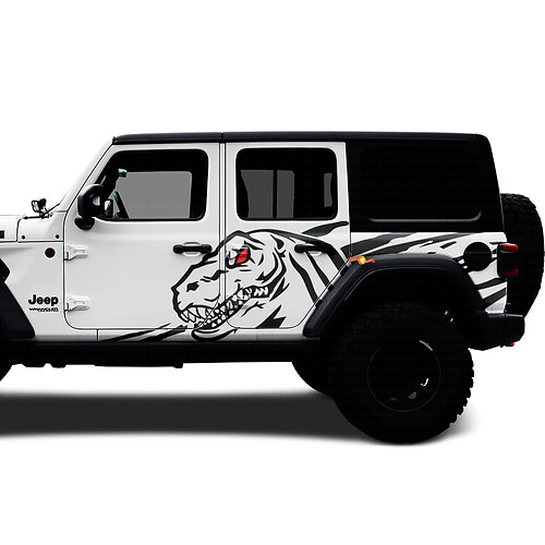 Jeep Gladiator Side Splash Dirt Vinilo calcomanía pegatina Kit de gráficos
