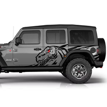 Jeep Gladiator Side Splash Dirt Vinilo calcomanía pegatina Kit de gráficos
 2