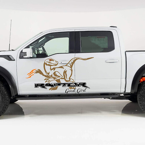 Kit de Calcomanías de Vinilo para Puerta Lateral Good Girl Raptor para Musclecar Raptor
