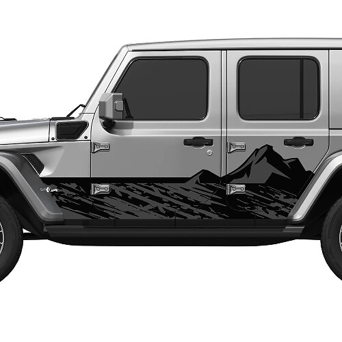 Jeep Wrangler T-Rex Splash Splash Vinyl Decal Sticker Graphics Kit
