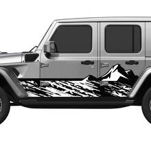 Jeep Wrangler T-Rex Splash Splash Vinyl Decal Sticker Graphics Kit
 3