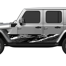 Puertas laterales de camuflaje puertas laterales de vinilo pegatina jeep wrangler
 3