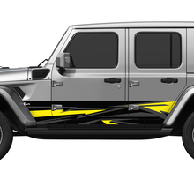 Puertas laterales de envoltura de camuflaje Camor Sticker de calcomanía de vinilo Jeep Wrangler 4
 2