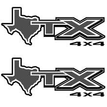 STX Texas 4x4 Calcomanías de montaña para Musclecar truck F250 F350 Super Duty Camion Sticker Vinyl
 2
