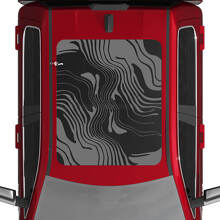 Calcomanías de Vinilo para Techo Panorámico con Mapa Topográfico para Dodge RAM 1500 Tungsten_2