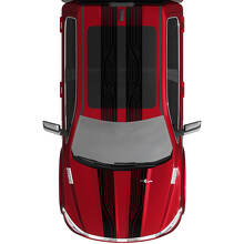 Calcomanías de vinilo de doble rayas gráficos para Dodge Ram 1500 Tungsten
 3