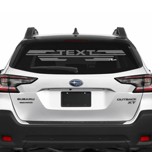 Suba Outback Window Wings Wings Vinyl Sticker Decal Graphic
 2