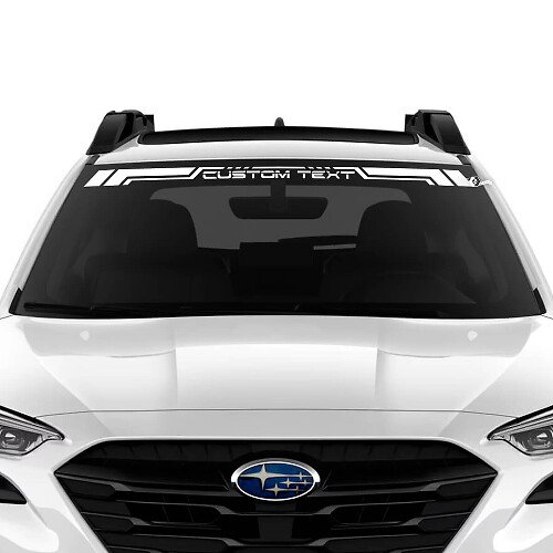 Suba Outback Wandshield Vinyl Sticker Decal Graphic
