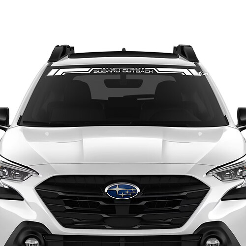 Subaru Outback Wandshield Vinyl Sticker Decal Graphic
 1