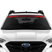 Suba Outback Wandshield Vinyl Sticker Decal Graphic
 3