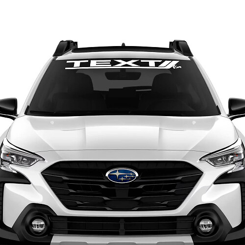 Calcomanía Vinilo para Parabrisas con Rayas 2 para Subaru Outback