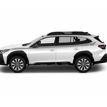 Kit de vinilo con línea decorativa superior para la puerta lateral del Subaru Outback_2