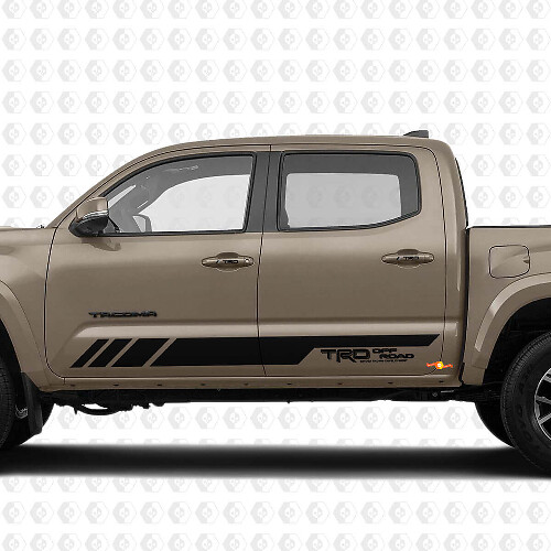 Texto personalizado para TRD Pro Poors Pegatina de calcomanía de vinilo para Toyota Tacoma Tundra + Maneja las calcomanías de TRD
