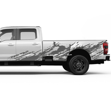 Ford F150 F250 F350 Kit de calcomanía de grunge Splash - Gráficos laterales de colegineta de vinilo en la cabecera
 2