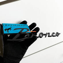 Emblema 3D para aleta Outer Banks para Musclecar Horse_4